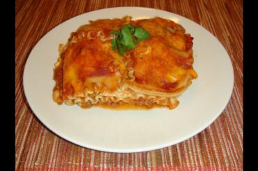 ITALIAN RECIPES - HOW TO MAKE LASAGNA BEEF WITH ZUCCHINI