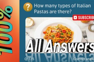 How many types of Italian Pastas are there?