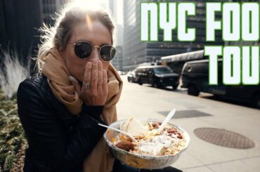 NYC FOOD TOUR | MUST TRY STREET FOODS IN NEW YORK CITY!