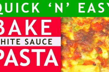 Bake white sauce pasta || Quick and Easy recipe