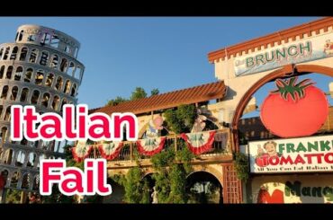 Frankie Tomatoo's Italian Buffet, Toronto, CA...Restaurant Reviews on the Road