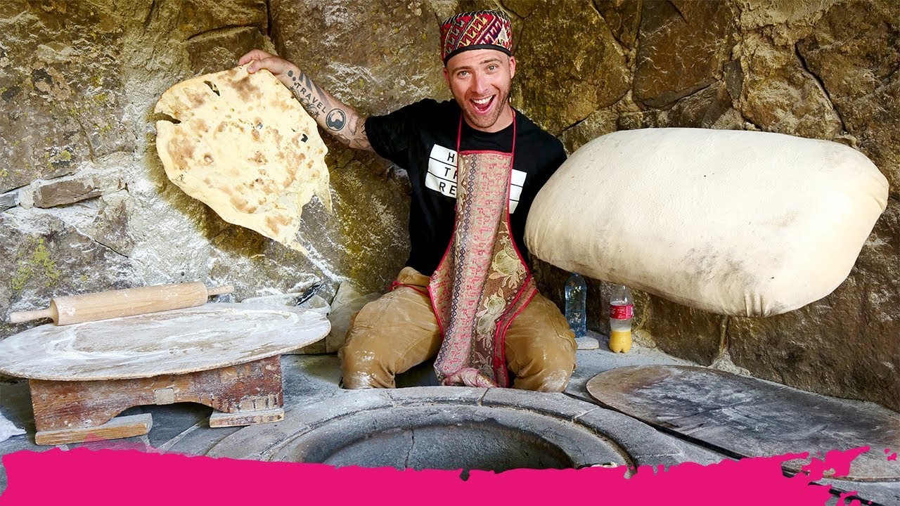 Baking ARMENIAN LAVASH + Touring Geghard Monastery & Temple of Garni | Garni, Armenia Baking ARMENIAN LAVASH + Touring Geghard Monastery & Temple of Garni | Garni, Armenia