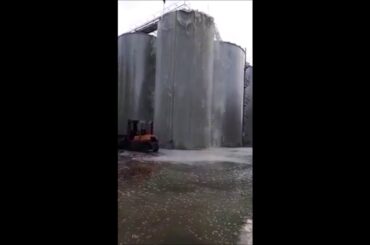 8,000 Gallons of Bubbly Prosecco Bursts From Foamy Wine Tank in Conegliano, Veneto