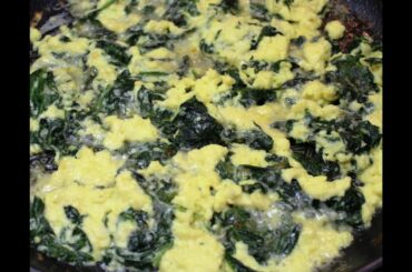 Омлет со шпинатом, фриттата по итальянски . Полезный, вкусный и быстрый завтрак ! Italian Frittata.