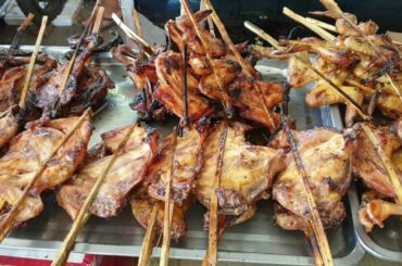 Massive Street Food Tour, Cambodian Street Food 2020 At Kien Svay Resort, Amazing Khmer Foods