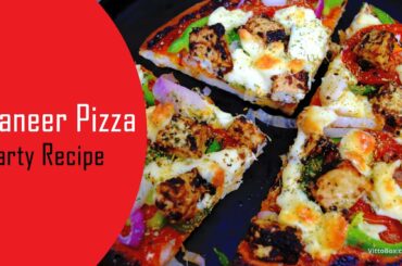 How To Make Paneer Pizza Recipe | Homemade Recipe | Party Dish | Italian Cuisine