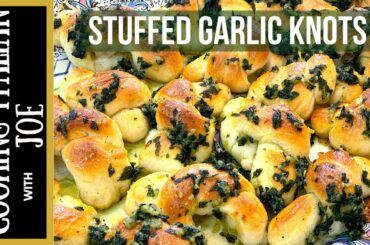 Stuffed Garlic Knots Cooking Italian with Joe
