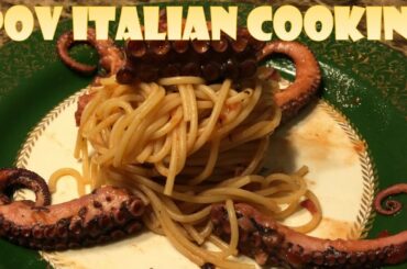 Chianti & Tomato Braised Octopus: POV Italian Cooking Episode 13