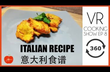 VRCooking Show 360  - EP. 8 Pumpkin Pancakes  5K - Italian Recipes You Can Make At Home