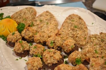 Stuffed Mushrooms | Easy Appetizers and Party Food