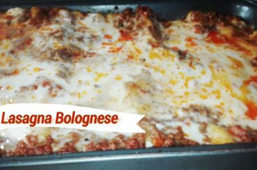 How to make Lasagna Bolognese