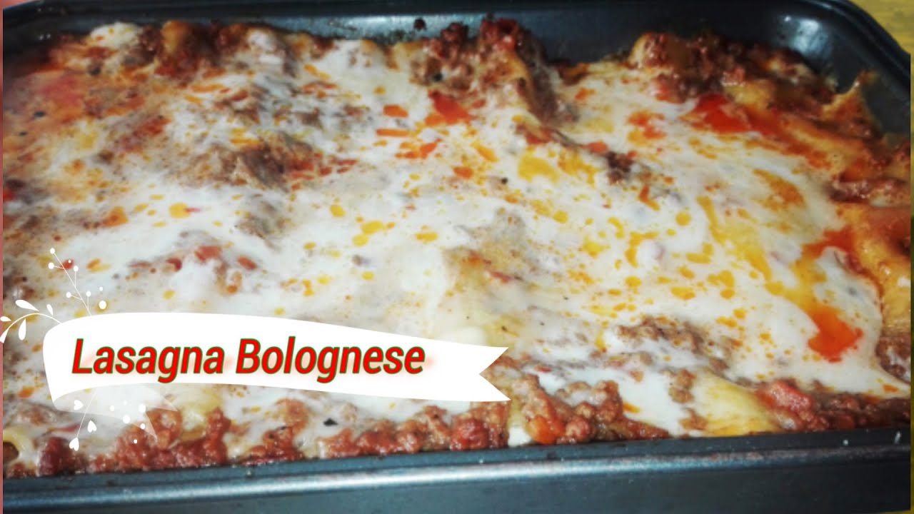 How to make Lasagna Bolognese How to make Lasagna Bolognese