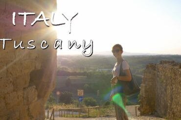 Just the two of us in Tuscany, Italy | Sightseeing San Gimignano, Chianti Region, Florence... | 4K