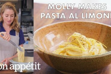 Molly Makes Pasta al Limone | From the Test Kitchen | Bon Appétit