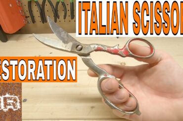 (VINTAGE) - Italian Scissors - [RESTORATION]