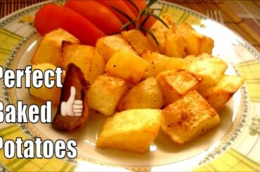 Perfect Baked Potatoes in the Oven with a Secret #italianfood