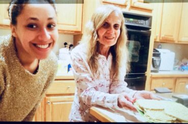 Making Pizelles with my Italian Mom