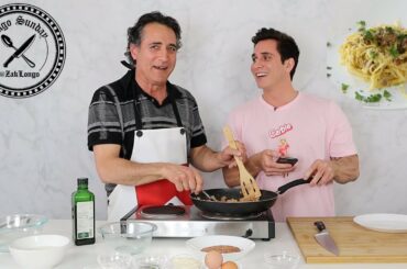 COOKING WITH MY DAD! PASTA PAPA X Sugo Sunday Ep. 42