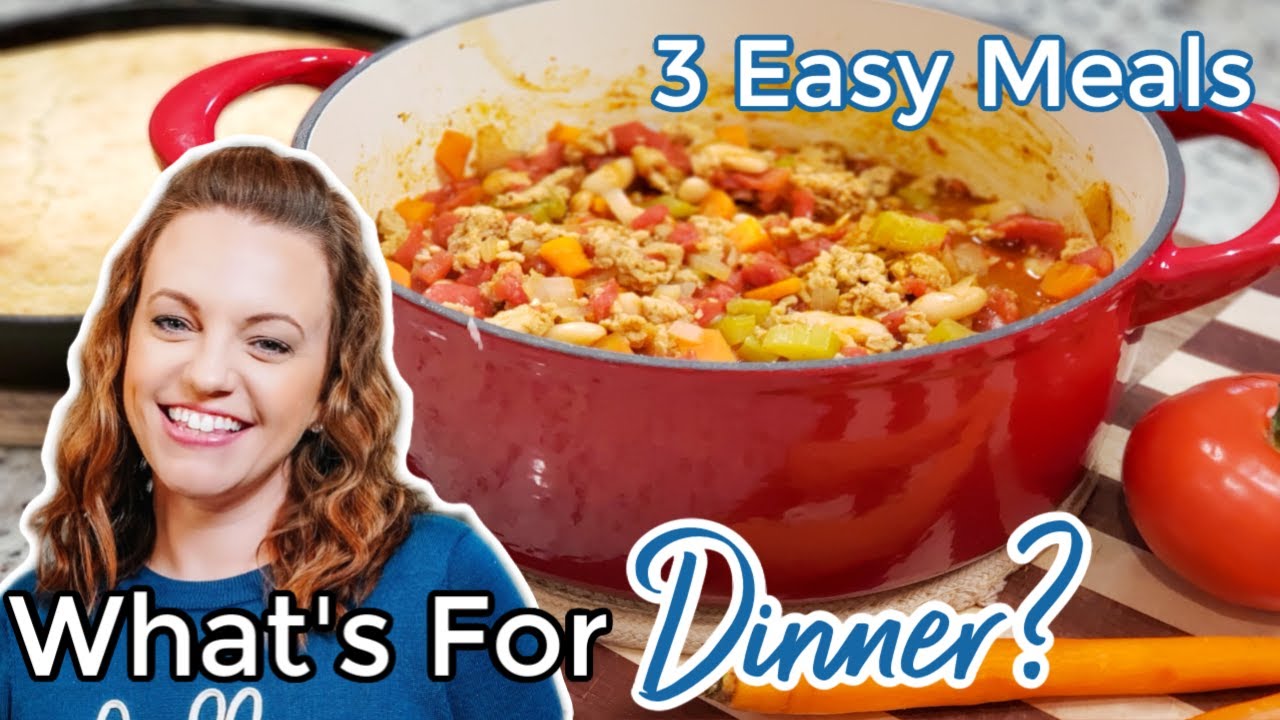 WHAT'S FOR DINNER? | EASY DINNER IDEAS | SIMPLE MEALS | NO. 48 WHAT'S FOR DINNER? | EASY DINNER IDEAS | SIMPLE MEALS | NO. 48