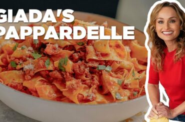 Giada's Pappardelle Pasta with Sausage Ragu | Food Network