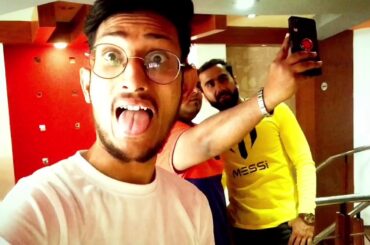 Lunch in KFC with friends