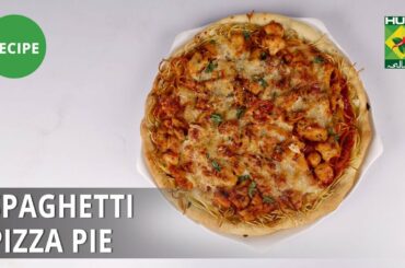 Spaghetti Pizza Pie Recipe | Tarka | Italian Food