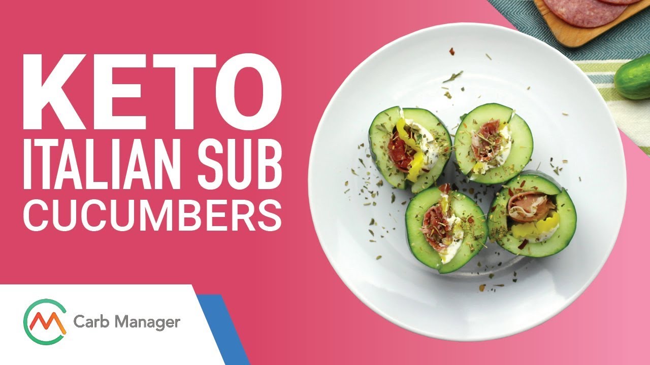 Keto Italian Sub Cucumbers Recipe Keto Italian Sub Cucumbers Recipe