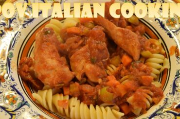 Chicken Cacciatore: POV Italian Cooking Episode 43