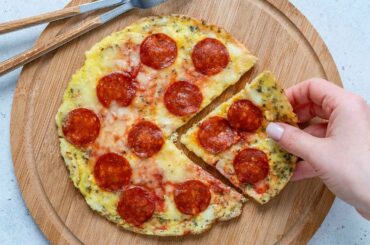 Pizza Inspired Omelette Recipe 🌞🍳🍕