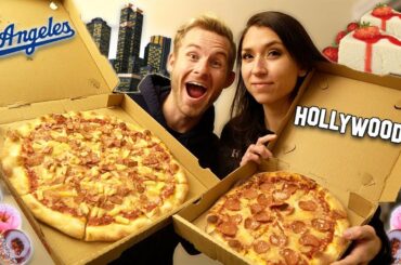 OUR FOOD ADVENTURE IN LOS ANGELES! (PIZZA, DONUTS & MORE)