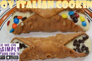 Cannoli Filling: POV Italian Cooking Episode 59