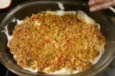 Italian Lasagne with chicken mince easy to make..