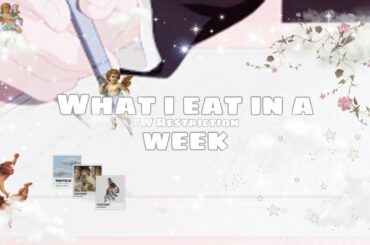 What I eat during a school week | TW