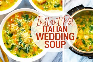 Instant Pot Italian Wedding Soup