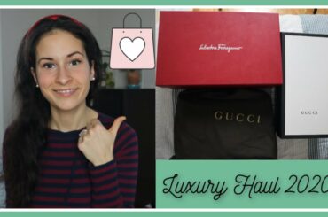 LUXURY HAUL 2020 & How to Get Designer Items for Cheap! || Gucci, Ferragamo, Moncler & Burberry