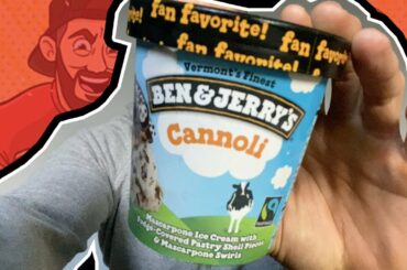 Ice Cream Review: Ben & Jerry's Cannoli!