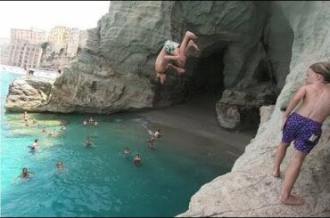 The BEST SECRET Beaches in Italy (Tropea): cliff jumping, pasta, pizza