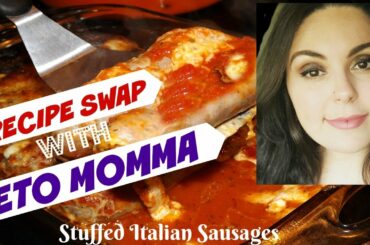 Stuffed Italian Sausages | Collab | Keto Friendly Recipe