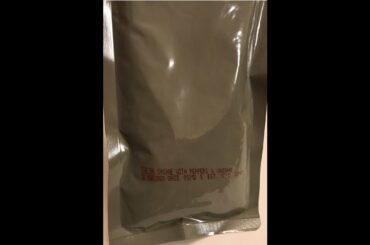 MRE entree only review: Italian sausage in marinara sauce