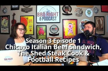 Chicago Italian Beef Sandwich, The Shed Steak Cook & Football Recipes – Season 3: Episode 1