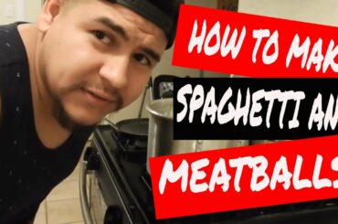 How to make Spaghetti and Meatballs (Cooking with Jonny)