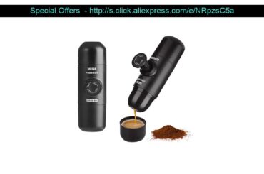 ☀️ Coffee Boy Portable Espresso Machine Handheld Mini Italian Press Mini presso Black