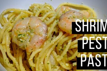 Shrimp Pesto Pasta | COOKING WITH CORK