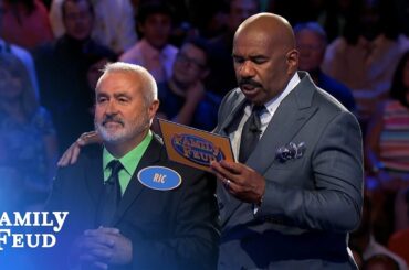 Is Ric about to SHOCK THE WORLD? | Family Feud