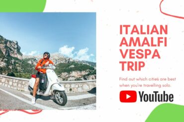 The Italian Amalfi Vespa trip - VLOG ✈️🛵☀️🇮🇹