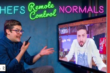 Chefs REMOTE CONTROL Normals!! | EP.2 Indian Cooking