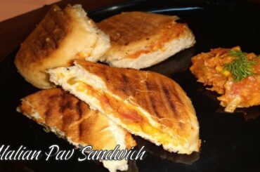 ITALIAN PAV SANDWICH RECIPE | LEFTOVER PAV RECIPE | AARTI'S KITCHEN