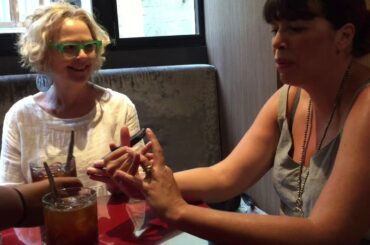 Behind the scenes of my podcast interview with Georgette Jupe