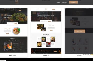 Yua - Restaurant WordPress Theme food coffee shop