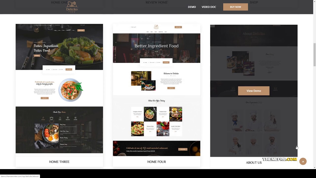 Yua – Restaurant WordPress Theme food coffee shop Yua - Restaurant WordPress Theme food coffee shop